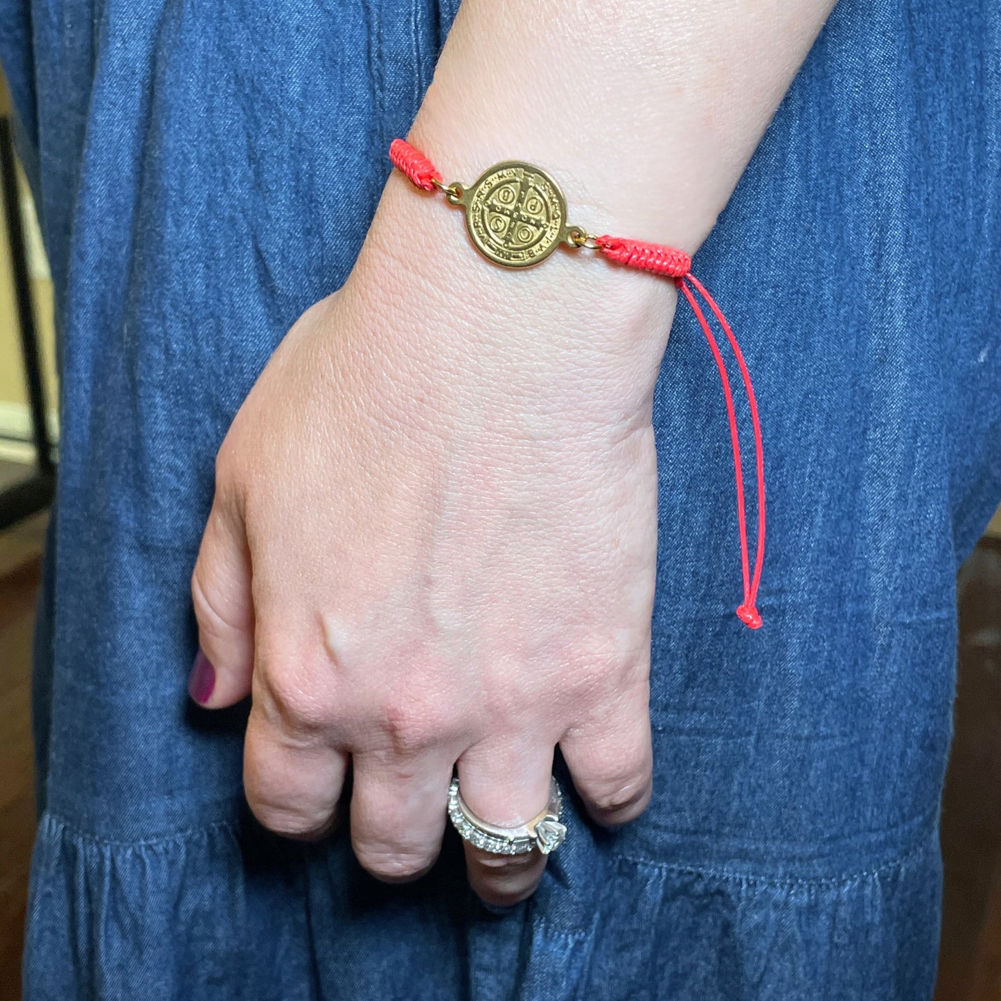 St. Benedict Thread Bracelet