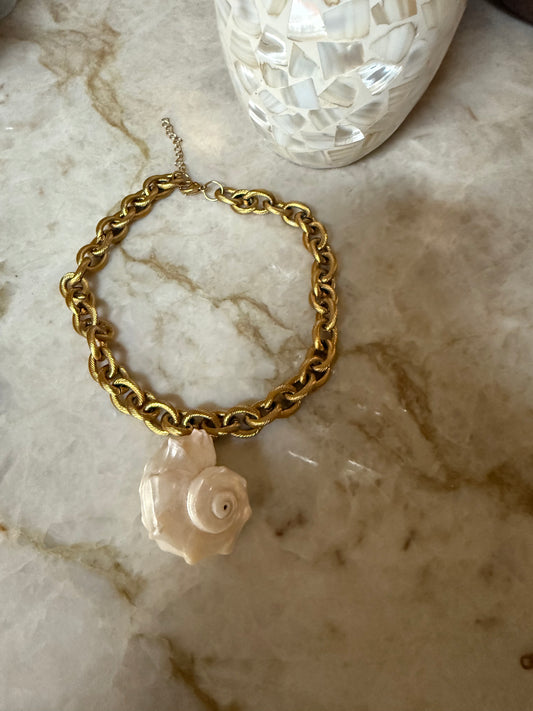Shell Statement Necklace