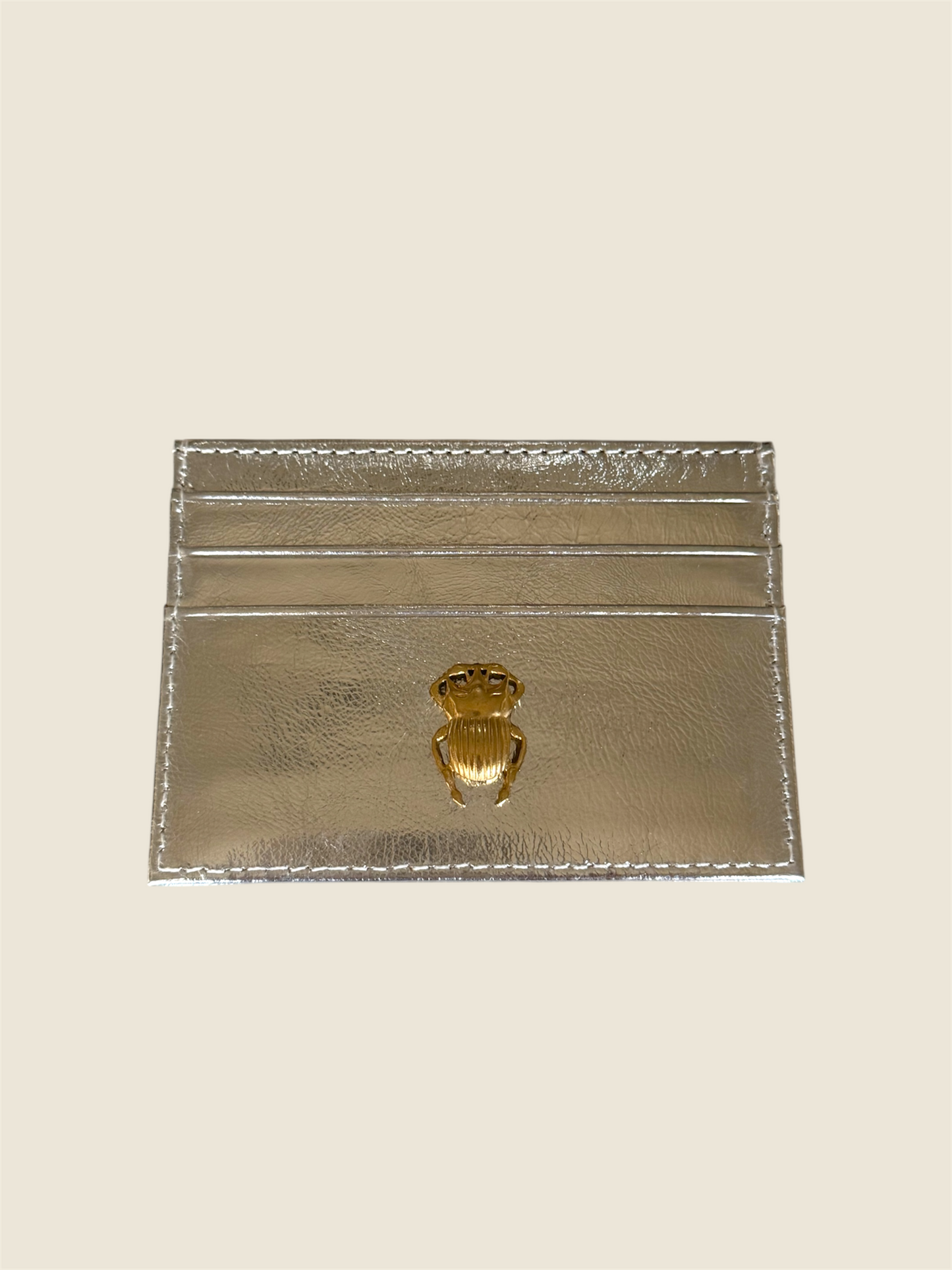 Beetle Leather Card Holder