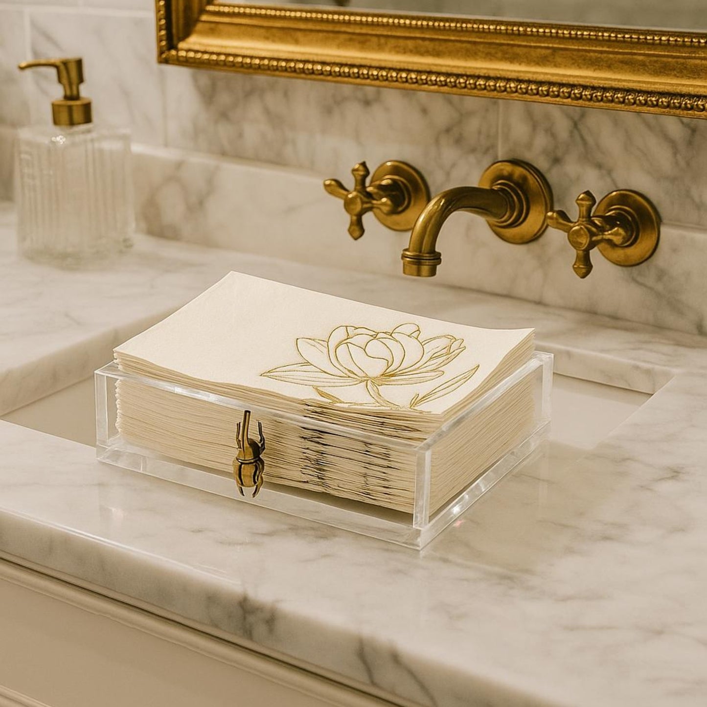 Golden Beetle Decorative Tray