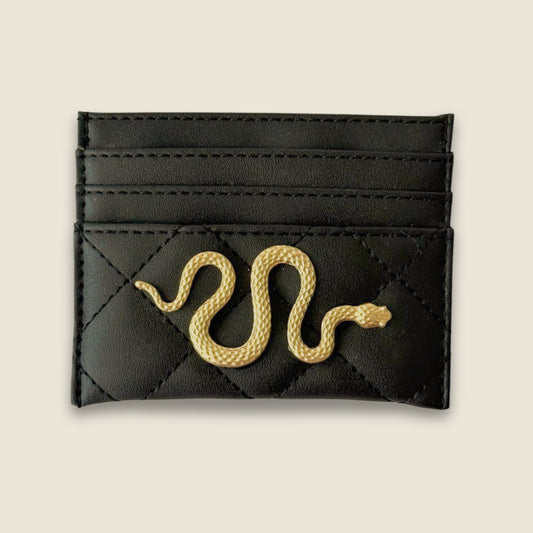 Snake Card Holder Quilted