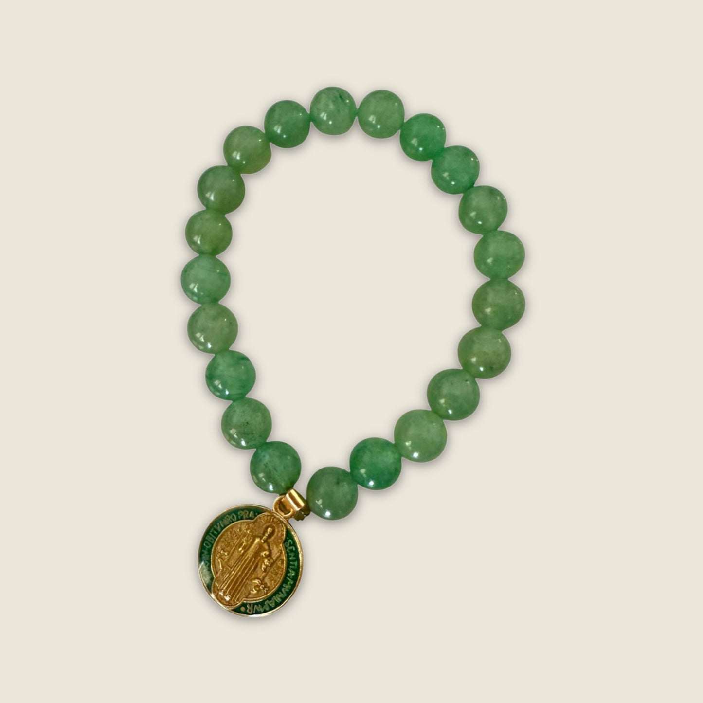St. Benedict Semiprecious Stones Bracelet