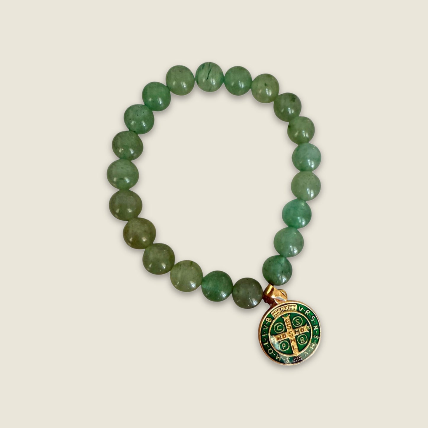 St. Benedict Semiprecious Stones Bracelet