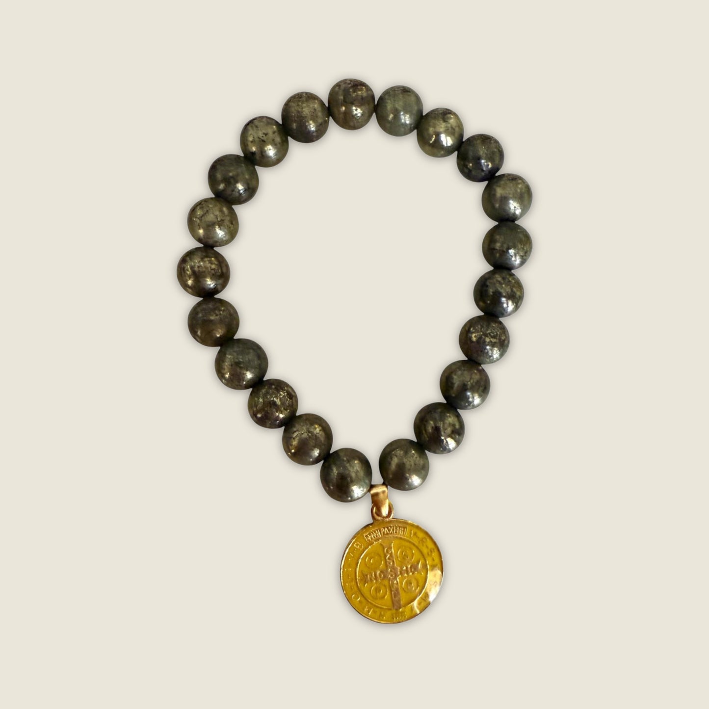 St. Benedict Semiprecious Stones Bracelet