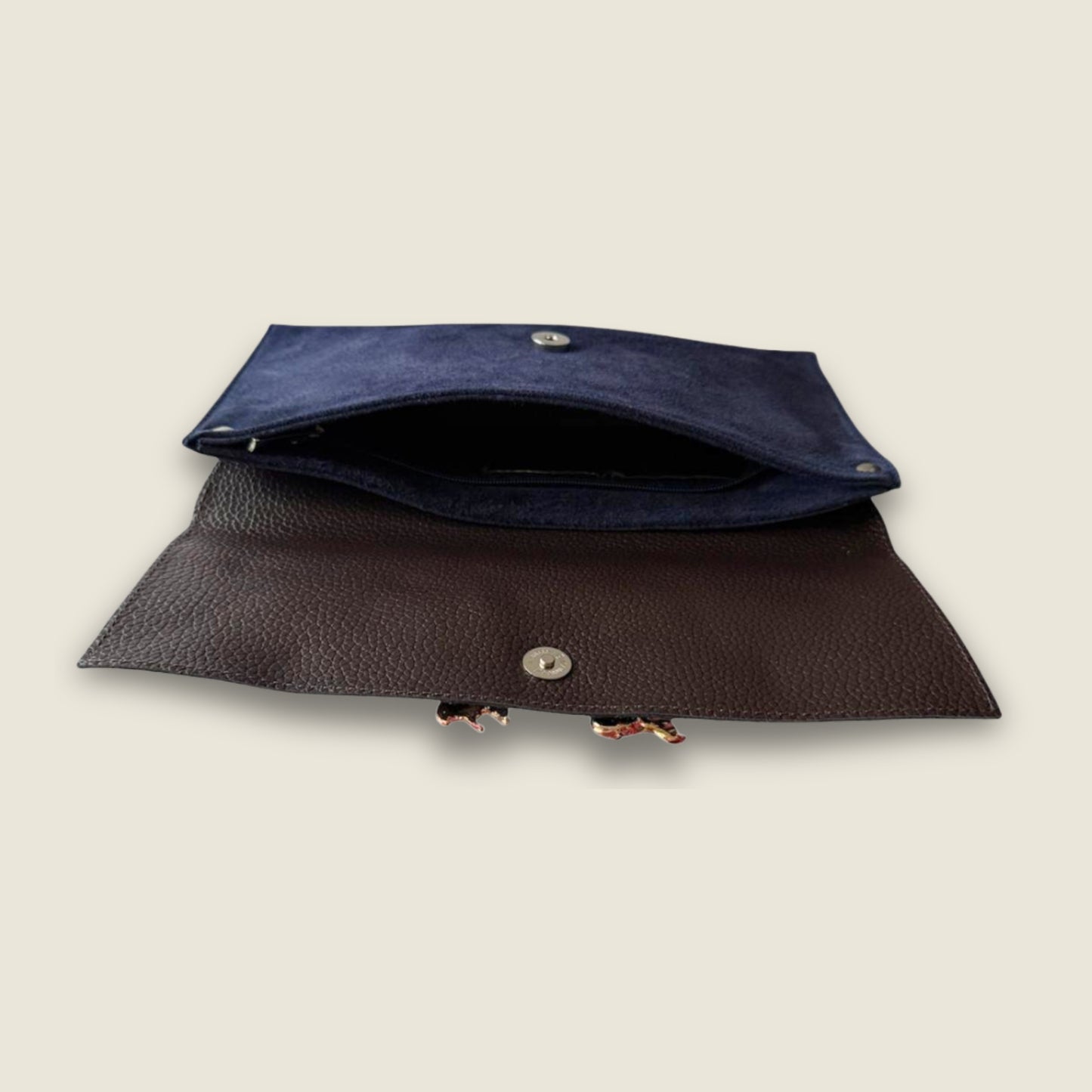 Koi Fish Leather Clutch/Crossbody Bag