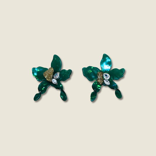 Amelia Green Earrings