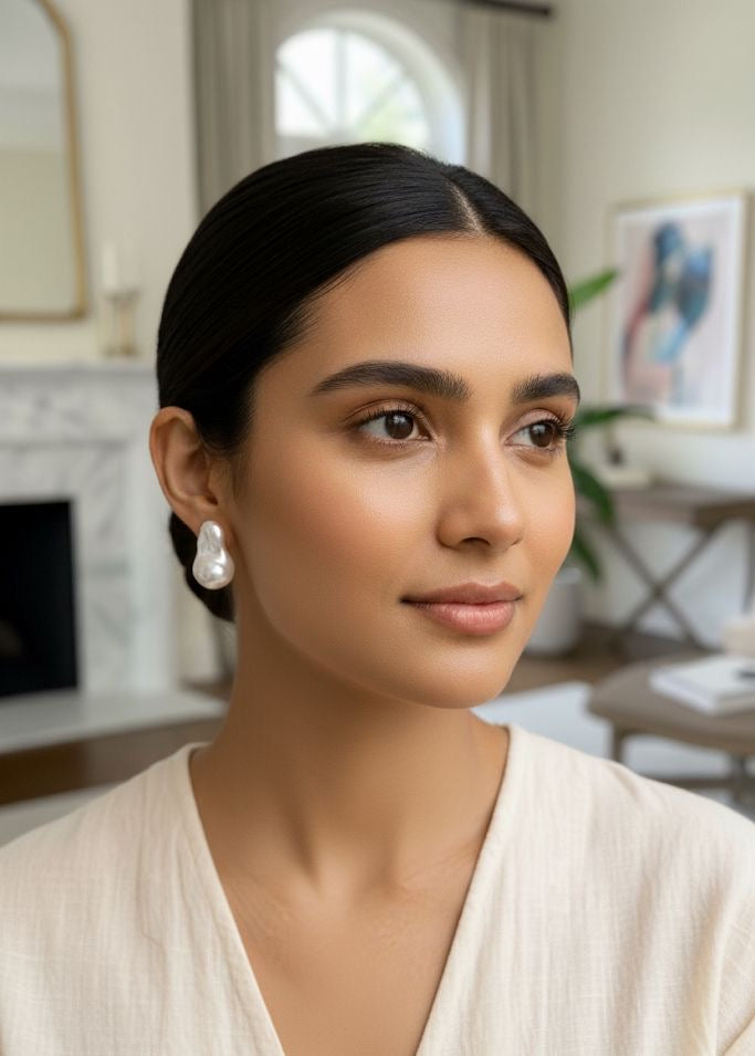 Baroque Pearl Earrings