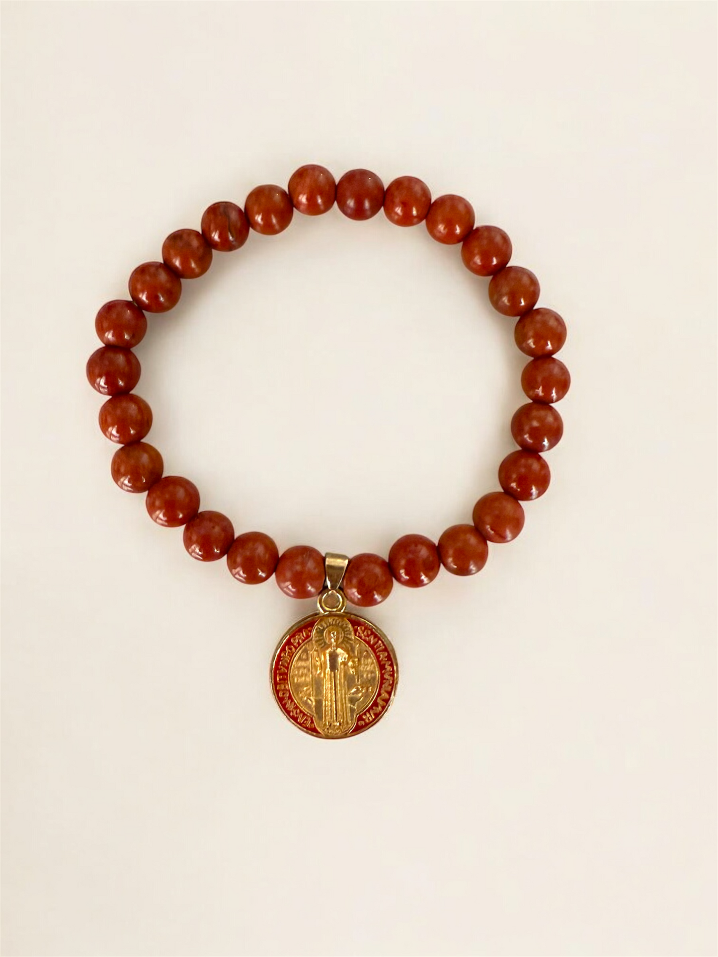 St. Benedict Semiprecious Stones Bracelet