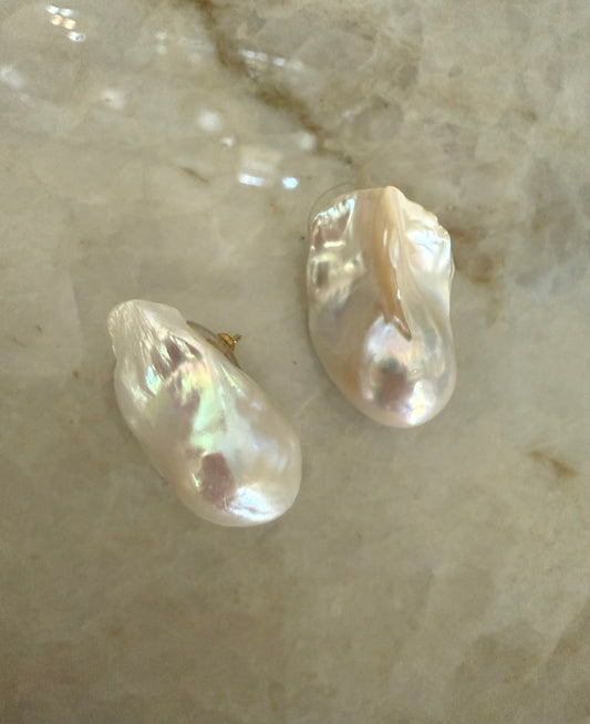 Baroque Pearl Earrings