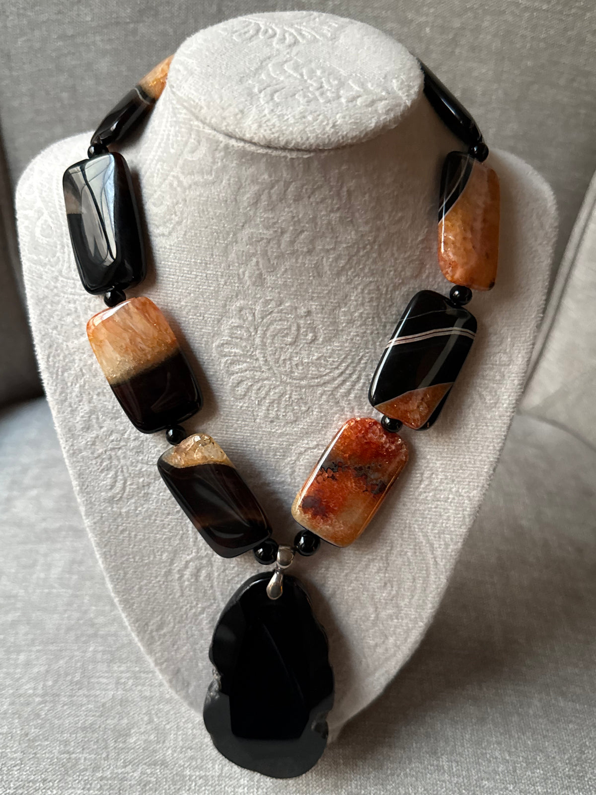 Black Agate Necklace