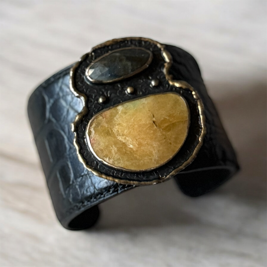 Quartz Cuff Bracelet