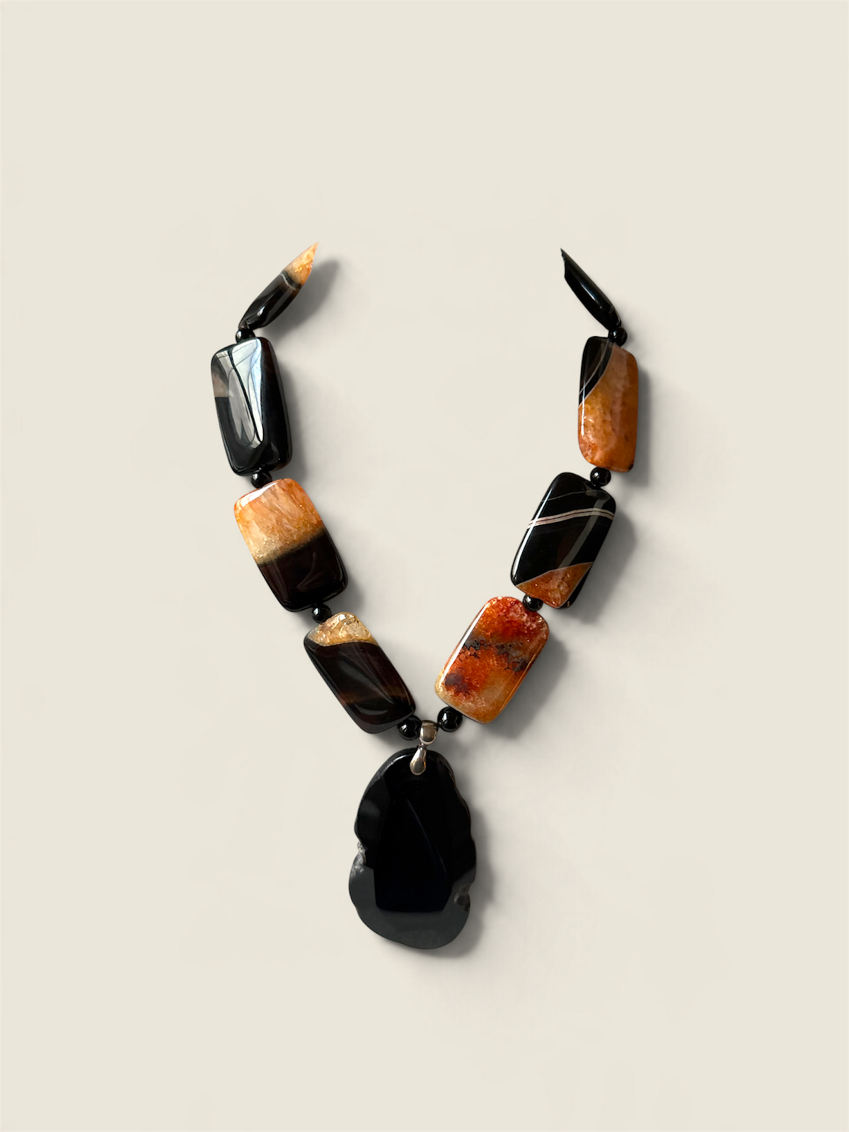 Black Agate Necklace