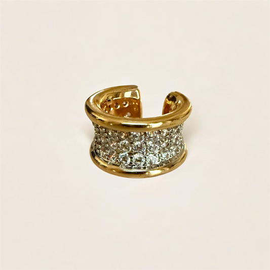 Pave Zirconia Earcuff