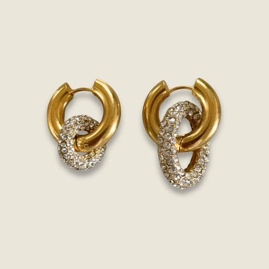 Asymmetric Hoop Earrings