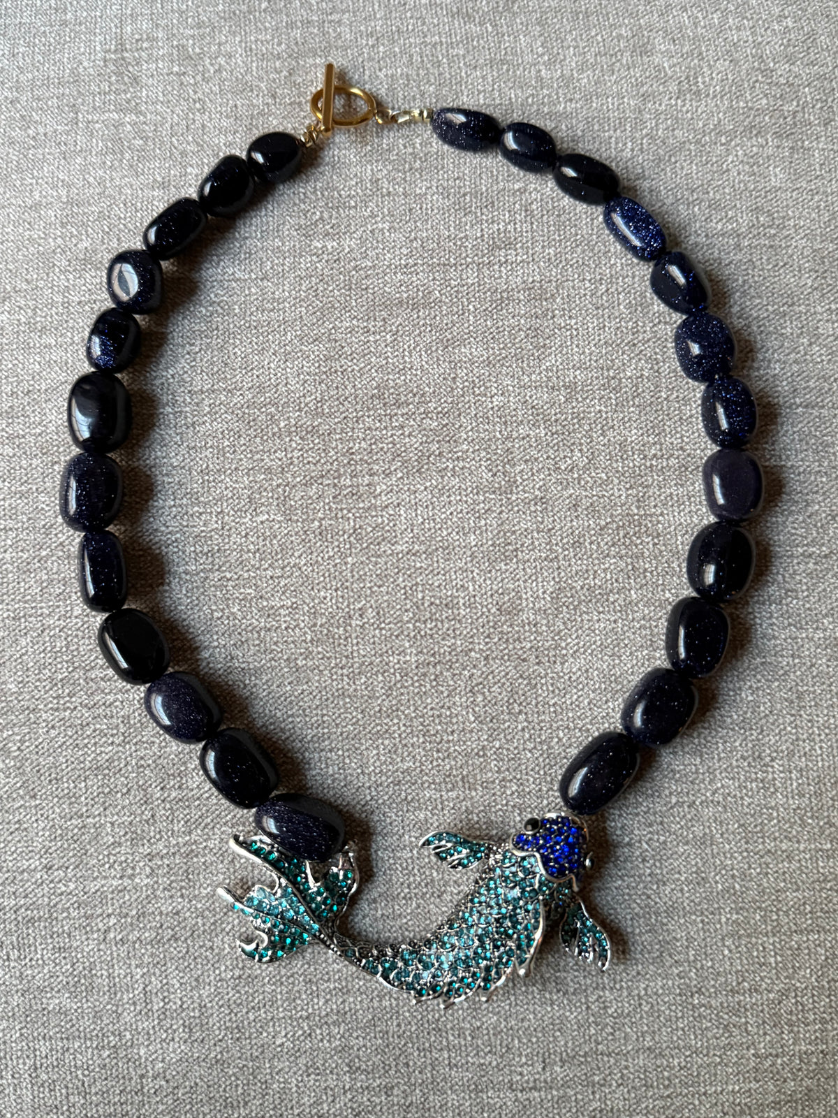 Koi Moonstone Necklace