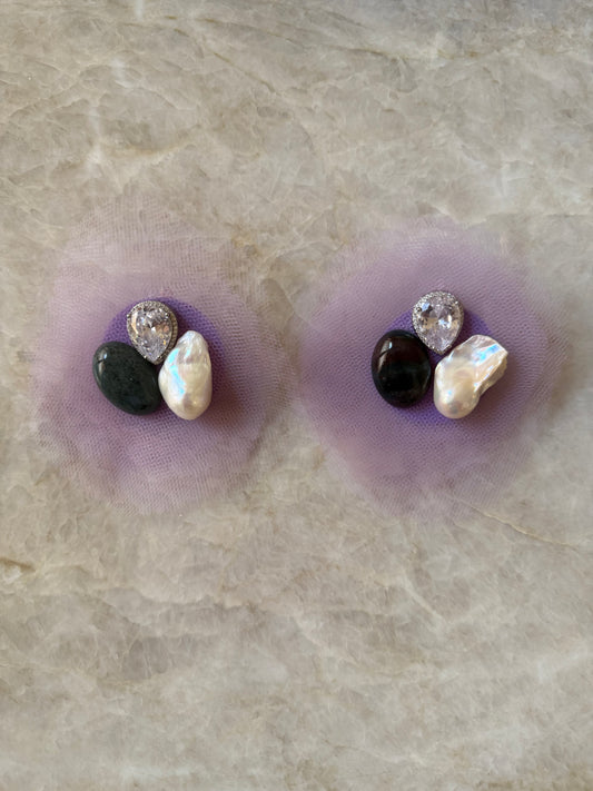 Tulle Earrings