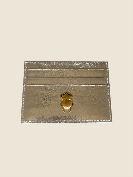 Beetle Leather Card Holder