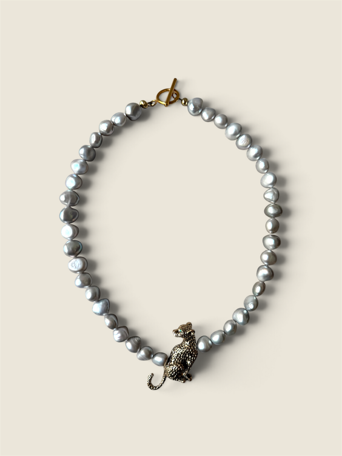 Jaguar Pearl Necklace