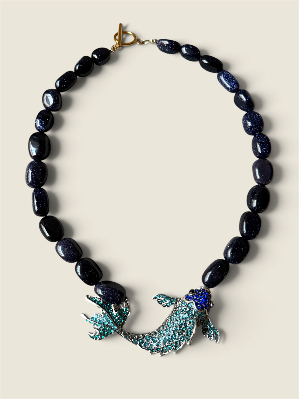 Koi Moonstone Necklace