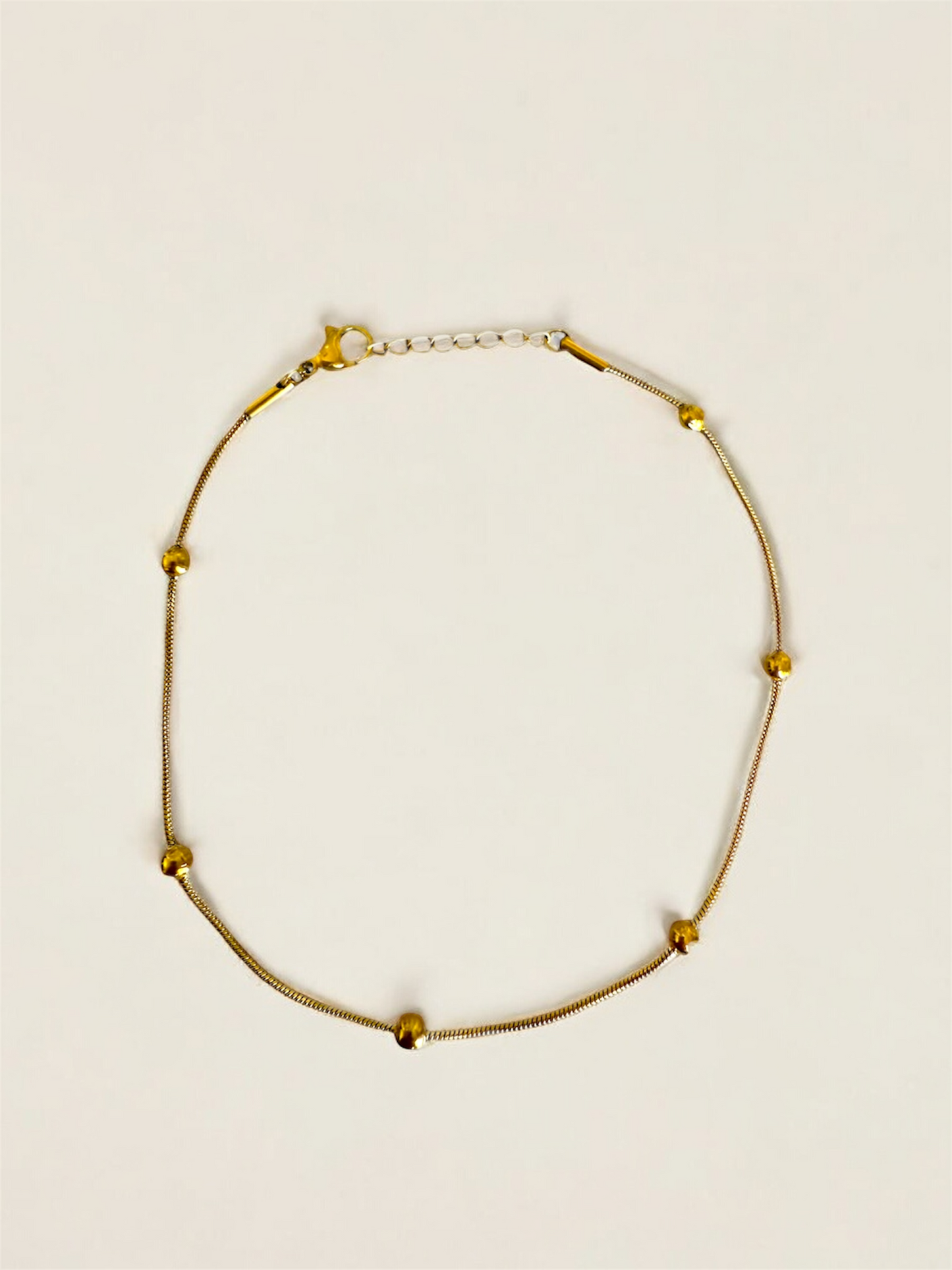 Minimalist Gold Anklet