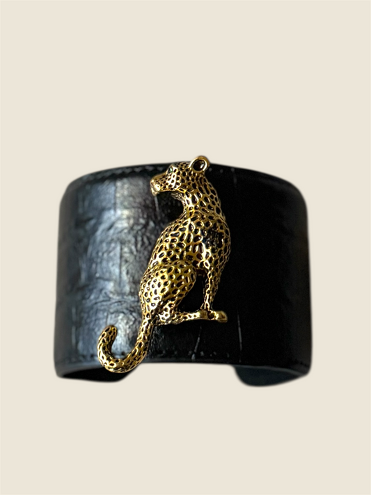 Leopard Cuff Bracelet