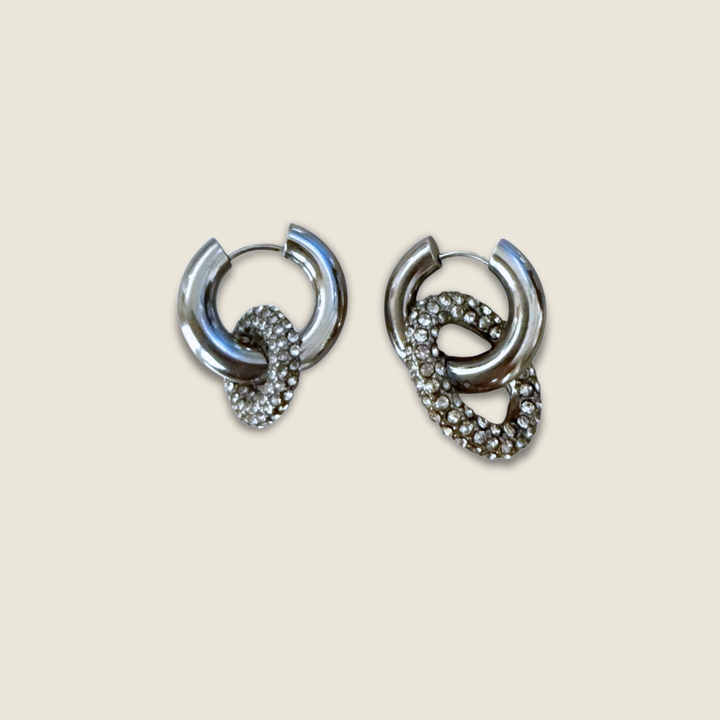 Asymmetric Hoop Earrings